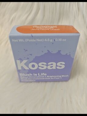 Kosas Wavelength Warm Peach Blush